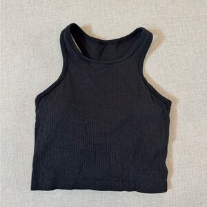 Ebb to street cropped racerback tank top